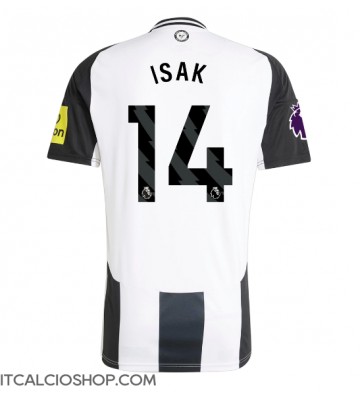 Newcastle United Alexander Isak #14 Prima Maglia 2024-25 Manica Corta